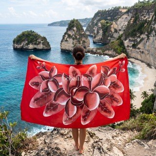 Rayon Sarong Hand Painted Made in Bali